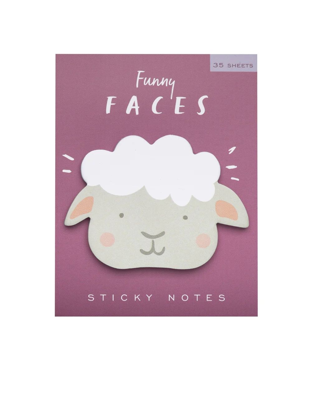 Funny Faces Sticky notes - Sheep