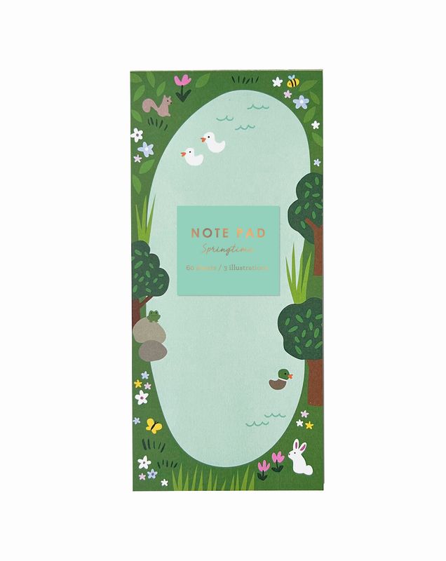 Notepad Springtime
