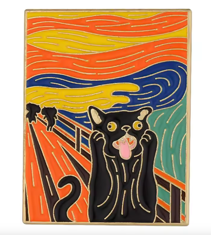 Pin Grito Gato