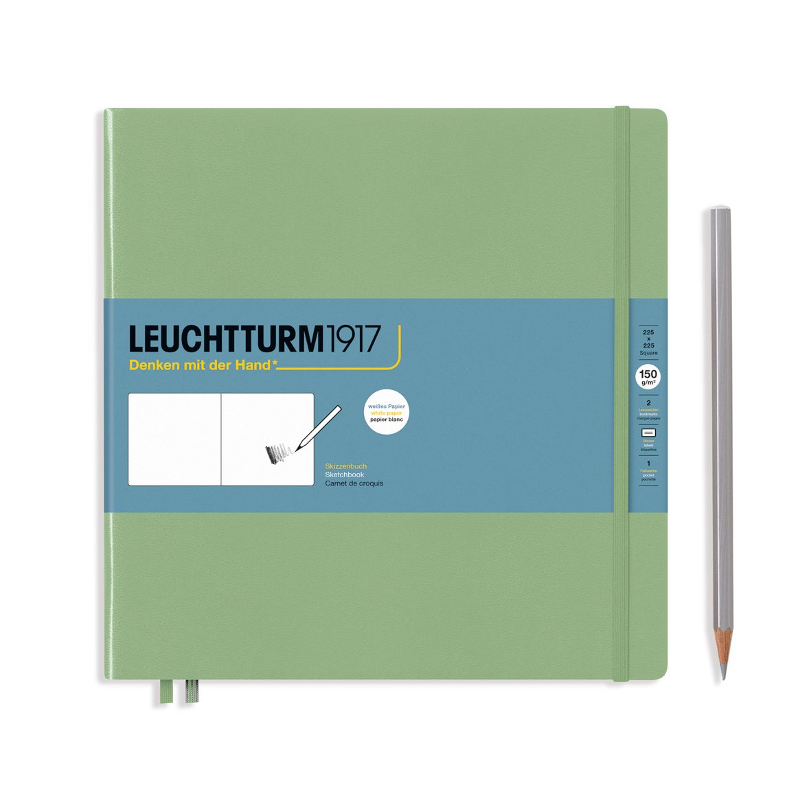 Leuchtturm - Sketchbook Square Sage
