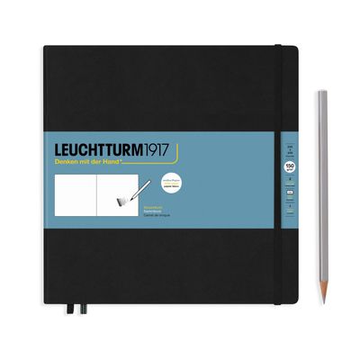 Leuchtturm - Sketchbook Square Black