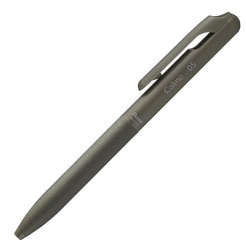 Pentel Calm Khaki - Black ink 0.5
