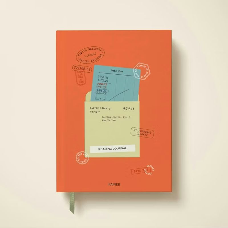 Reading Journal - Library Card