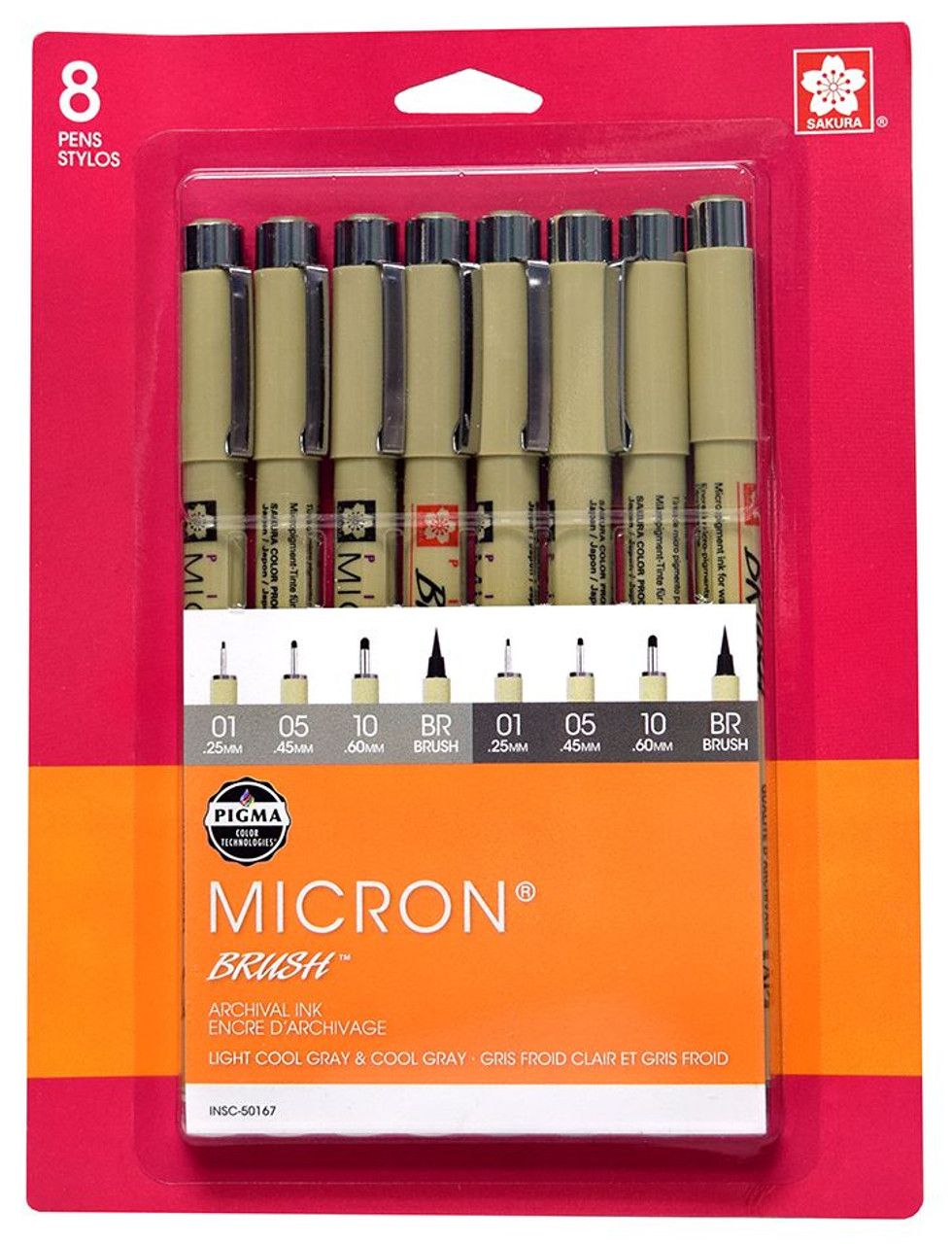 Sakura Micron set 8