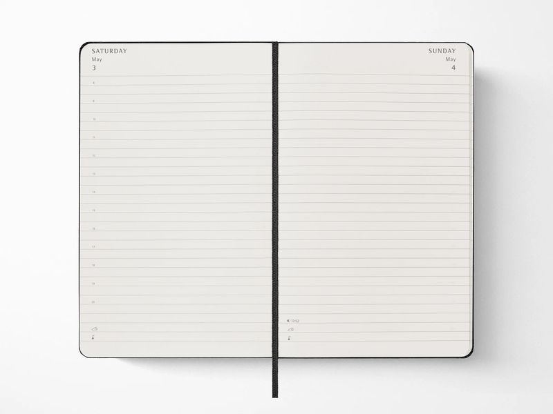 Agenda Daily Saphire Blue 2026