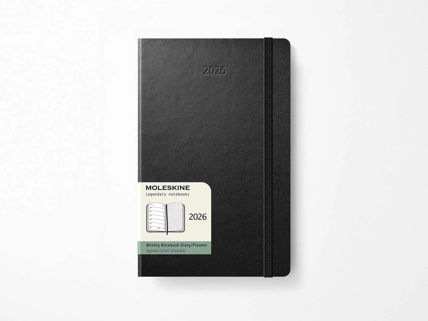 Agenda Weekly Vertical Black 2026