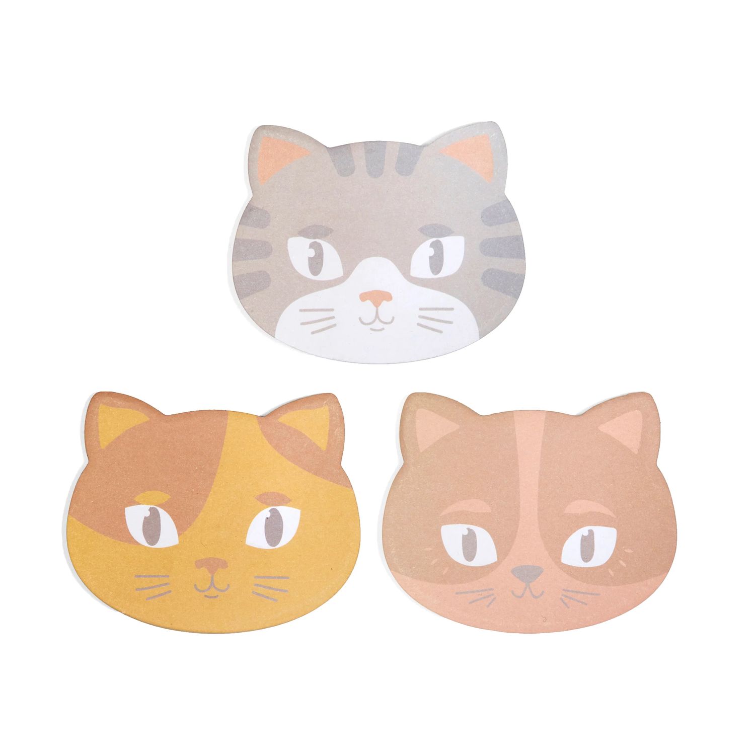 Notas adhesivas gatito