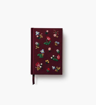 Gracie mini embroidered journal