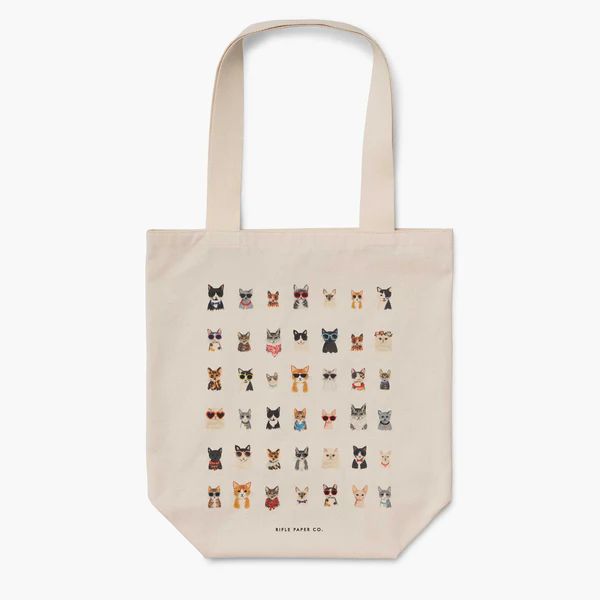 Cool cats tote bag