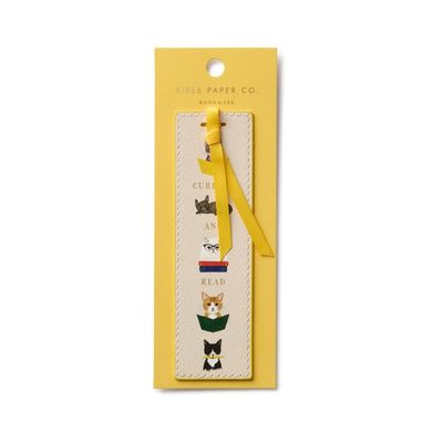 Bookmark Rifle Paper - Studious cats