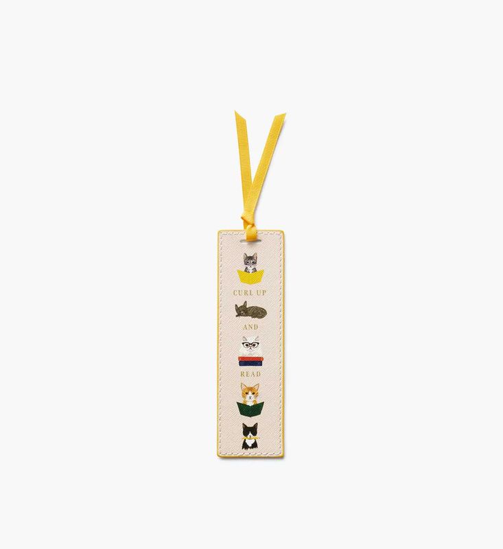 Bookmark Rifle Paper - Studious cats