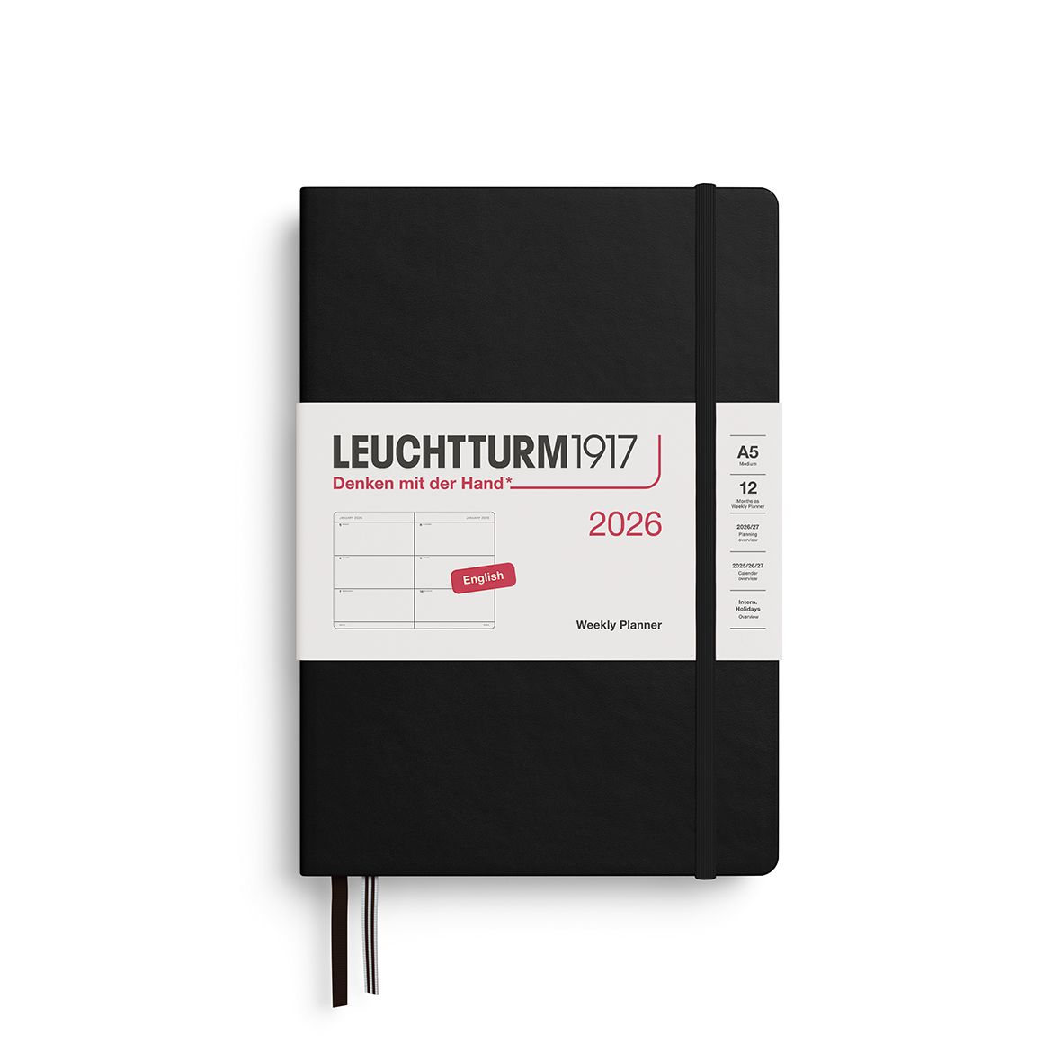 Weekly Planner Black