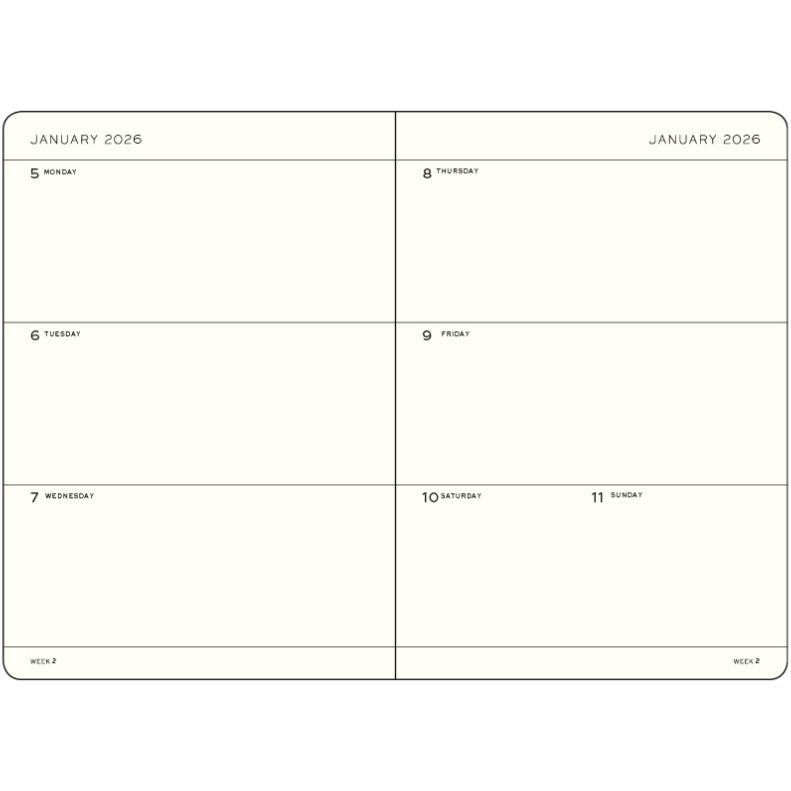 Weekly Planner Ink