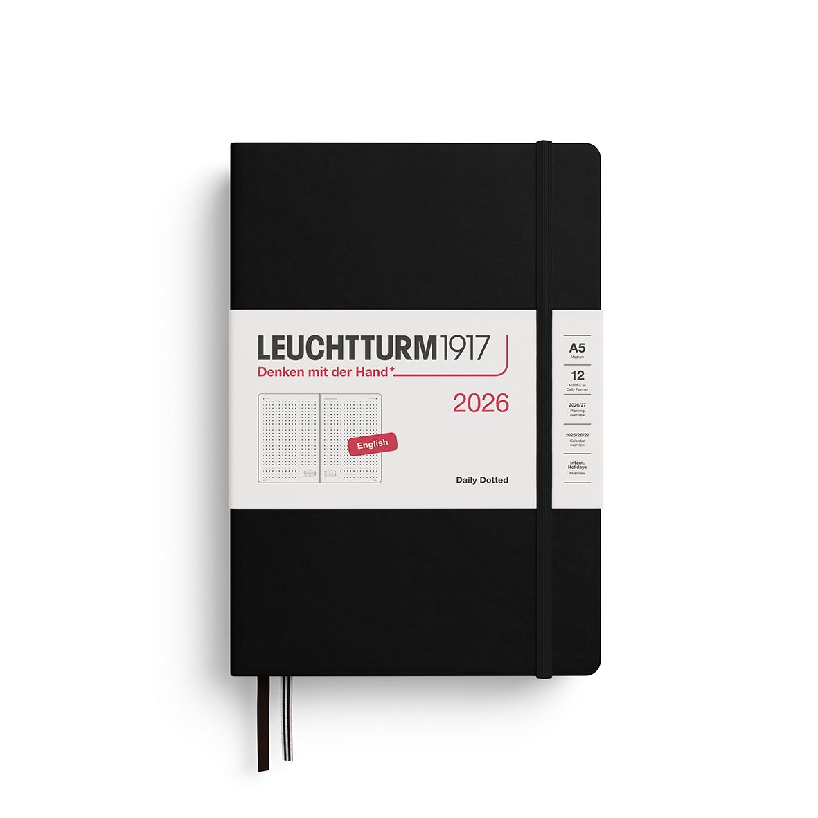 Daily Dotted Planner Black