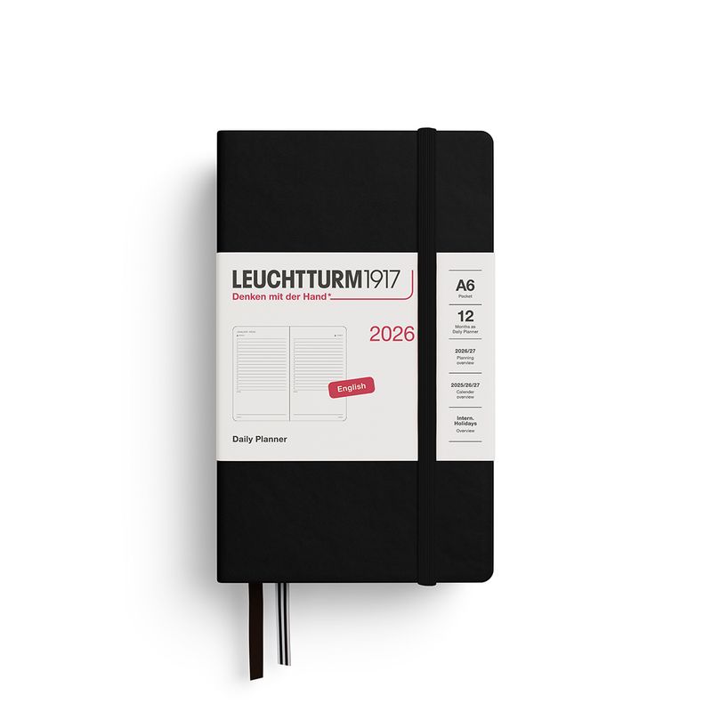 Daily Pocket Planner Black