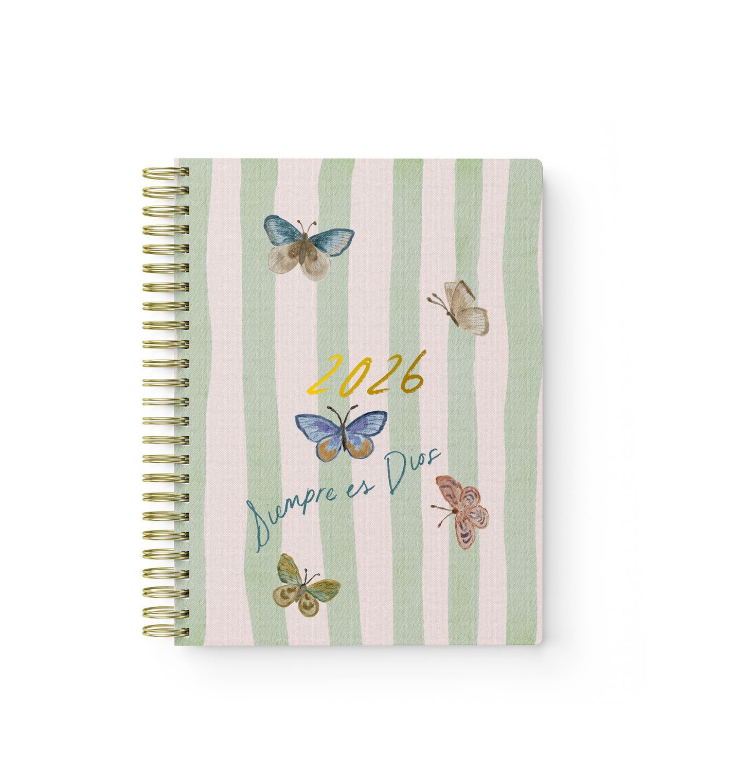 Agenda Diaria Dominga - Faith Butterflies