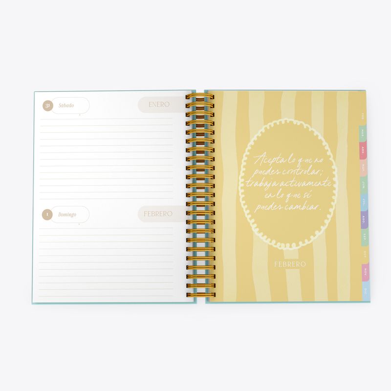 Agenda Diaria Dominga - Faith Milagros