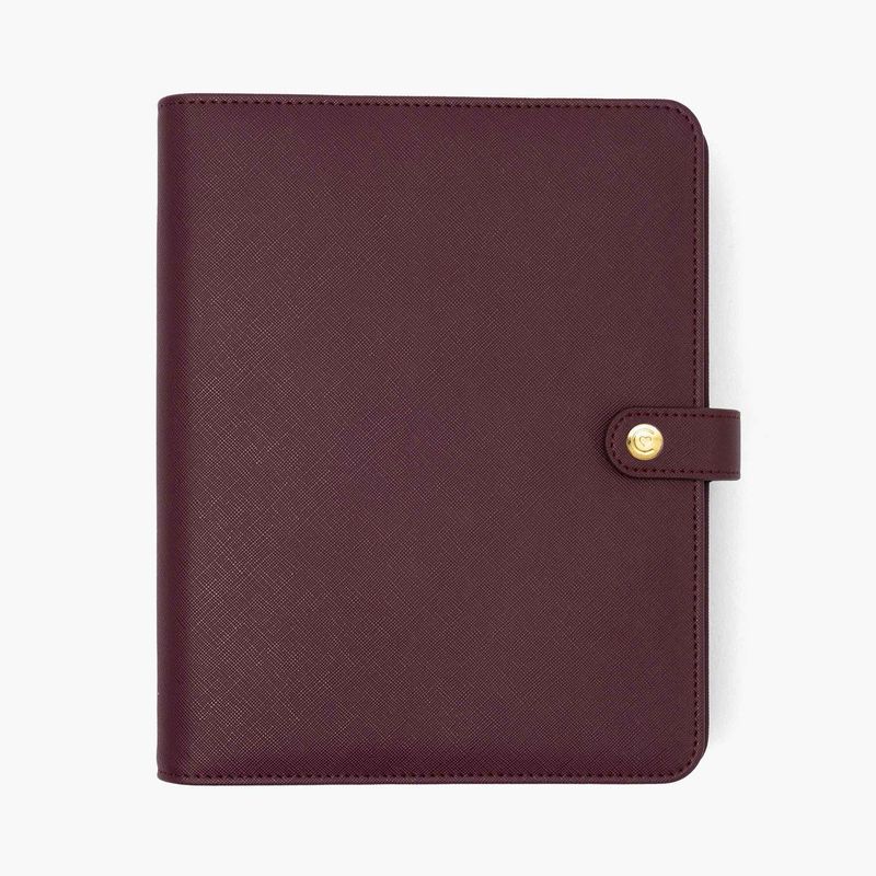 Planner Anillas A5. Cherry