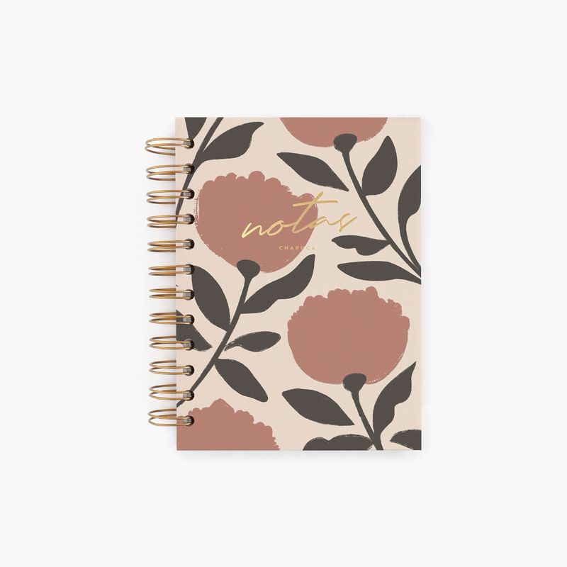 Cuaderno mini. Vintage Flowers