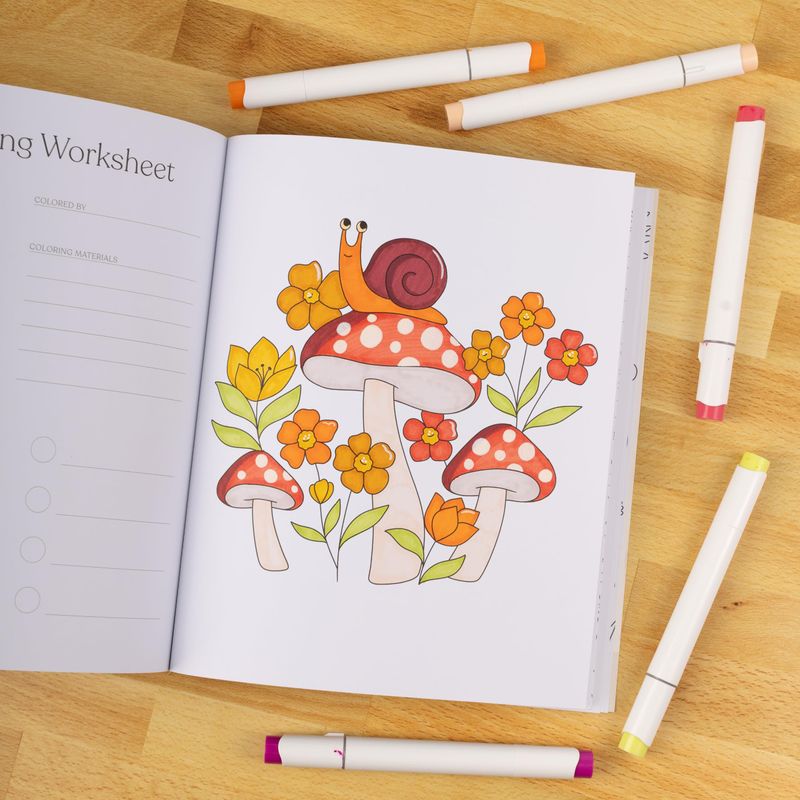 Elyse Breanne - Coloring Book Garden Avenue