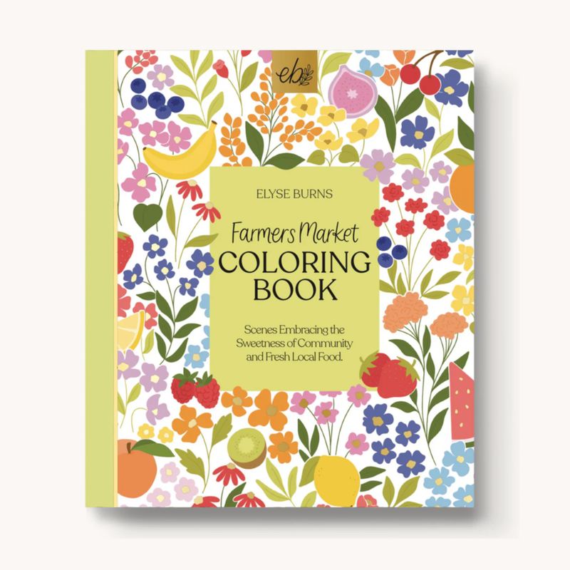 Coloring Book Farmers Market