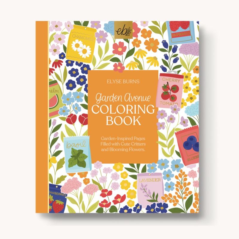 Coloring Book Garden Avenue