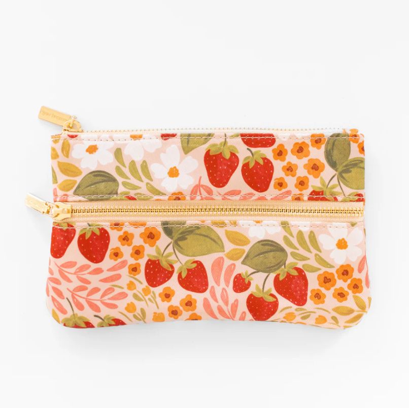 Pencil Pouch Strawberry Patch