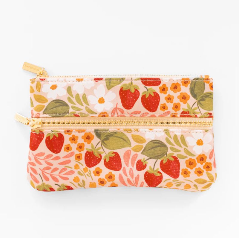 Pencil Pouch Strawberry Patch