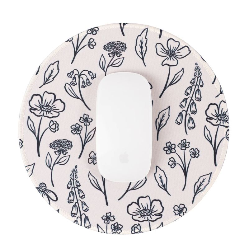 Mouse Pad Ivory Presed