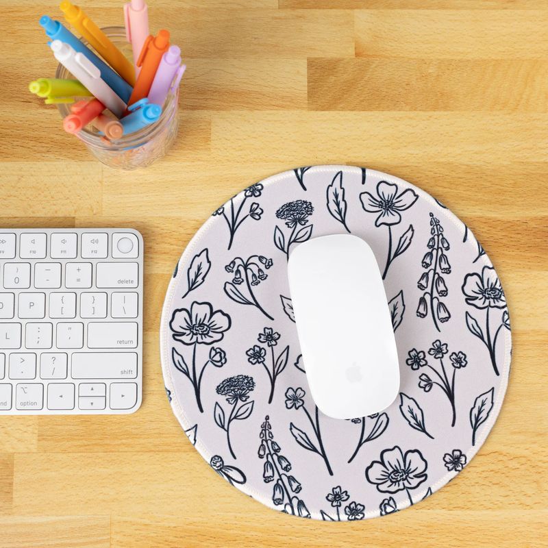 Mouse Pad Ivory Presed