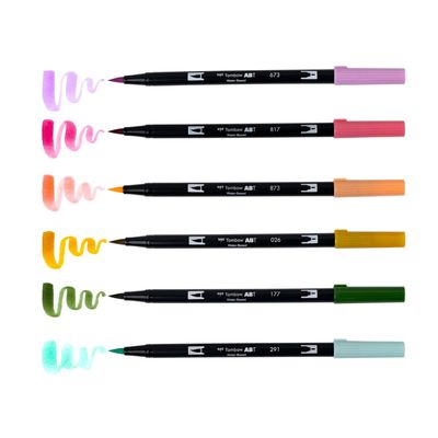 Tombow Dual 6 Tea Time