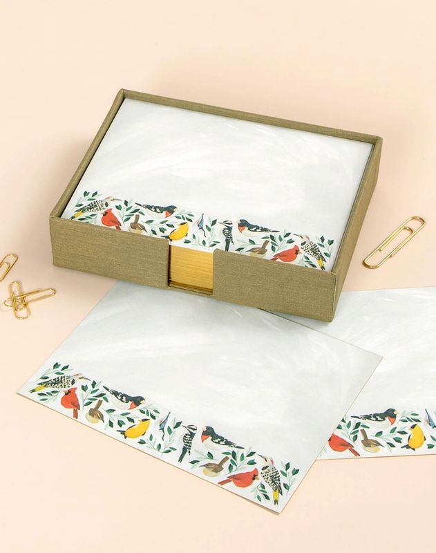 Feathered Friends Birds Desk Jotter