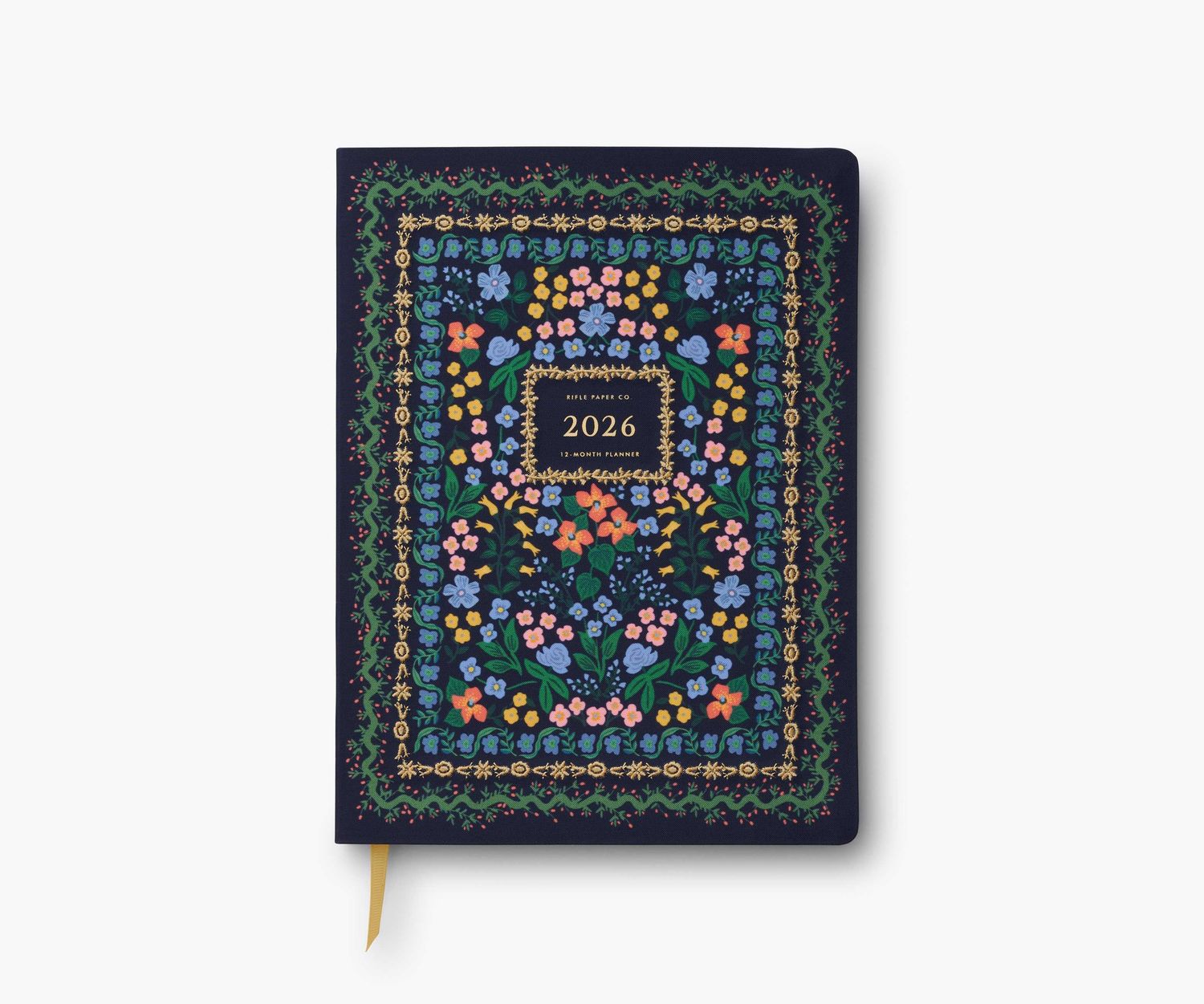 Wildwood 12-Month Embroidered Bookbound Planner