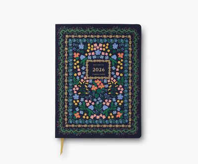 Wildwood 12-Month Embroidered Bookbound Planner