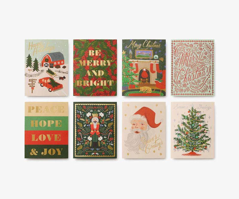 Card box Holiday Wishes