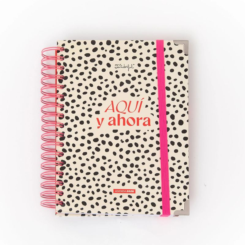 Agenda Office 2026 Diaria - Aquí y ahora