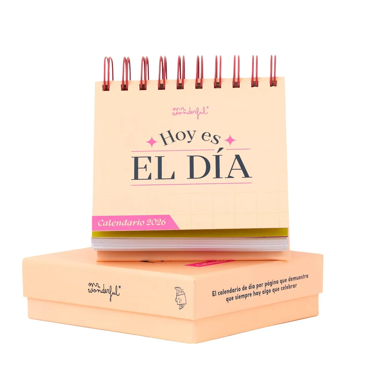 Calendario de sobremesa Calendario de sobremesa diario 2026 - Hoy es el día...