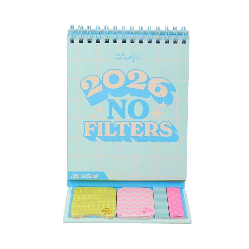 Calendario de sobremesa pequeño 2026 - No filters