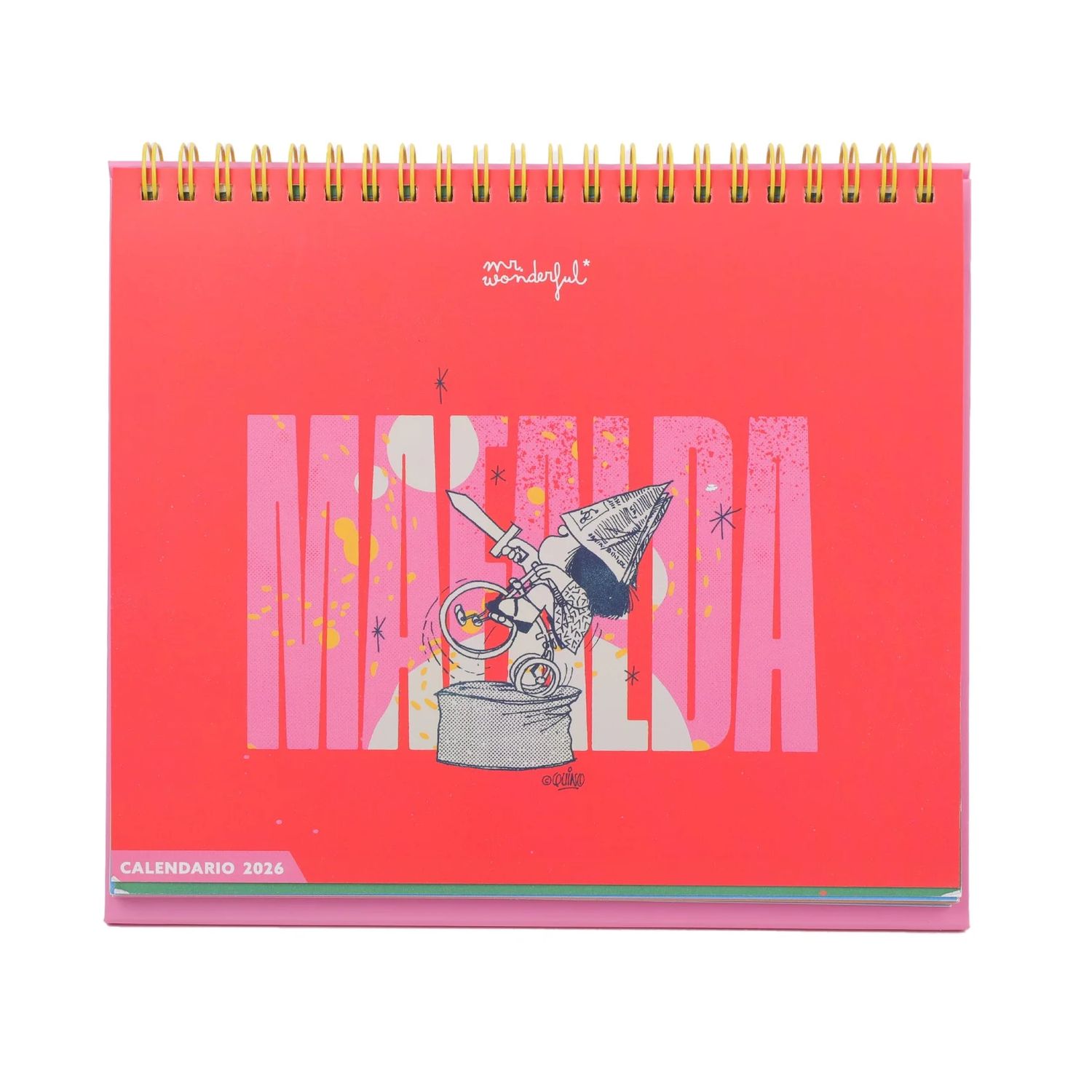 Calendario de sobremesa Mafalda