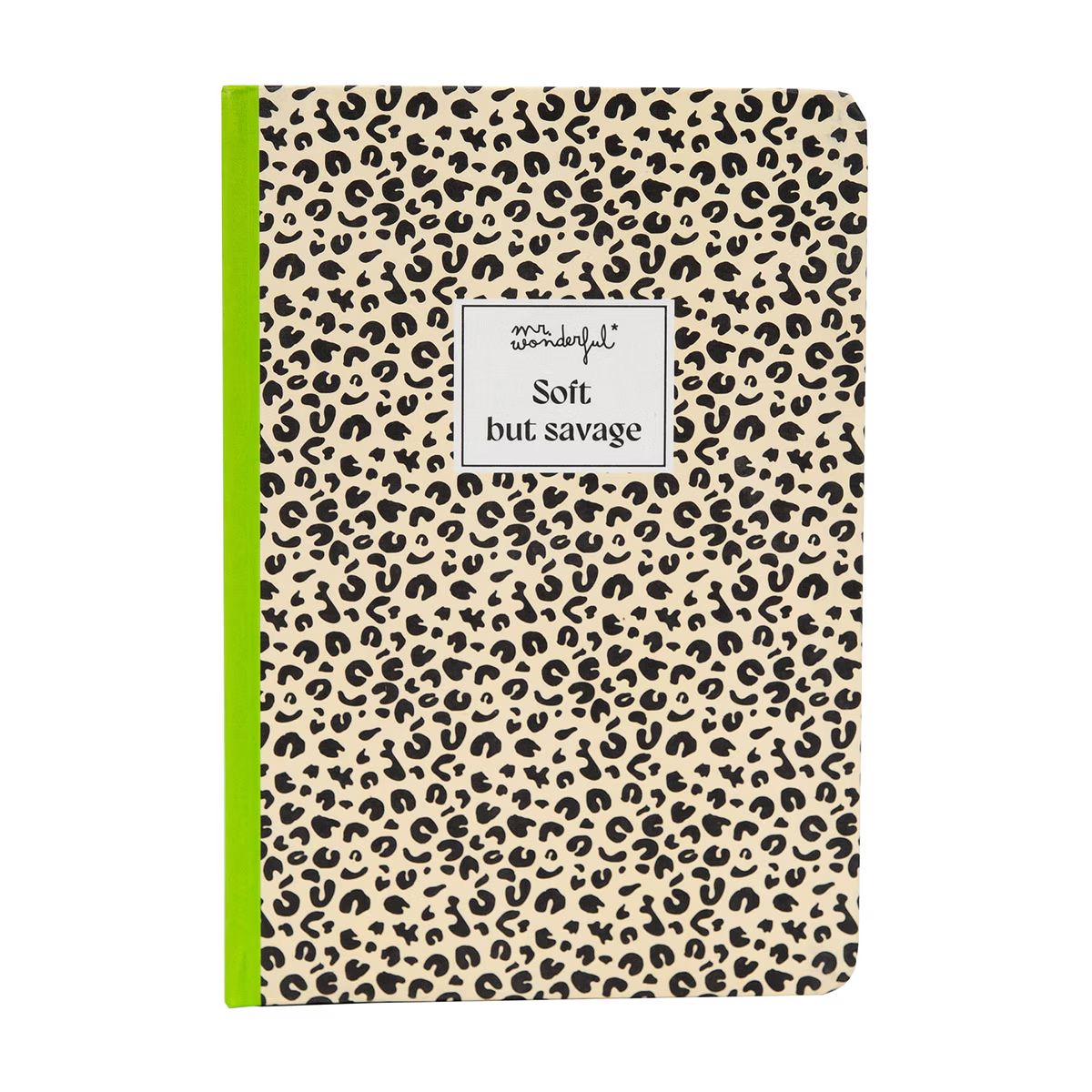A5 notebook animal print polka dots - Soft but
