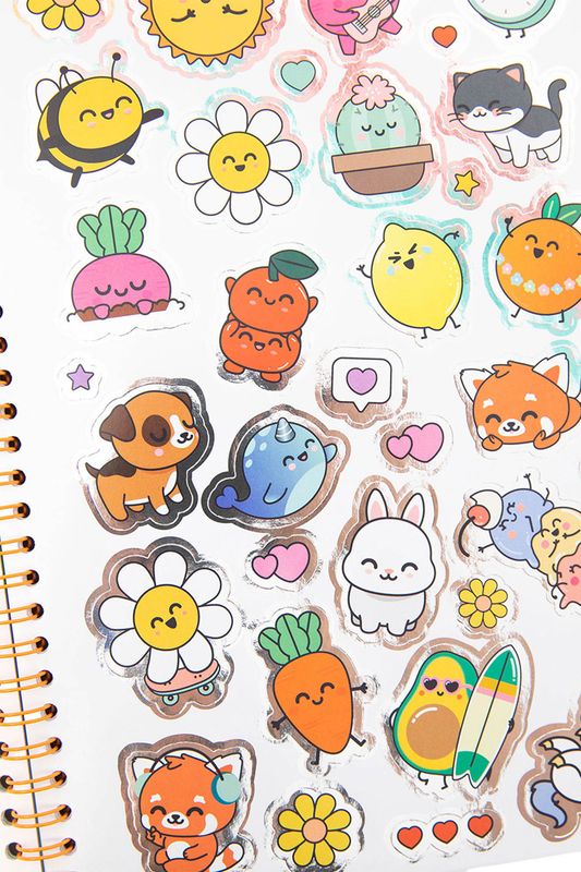 Colouring book and stickers it´s time to have fun