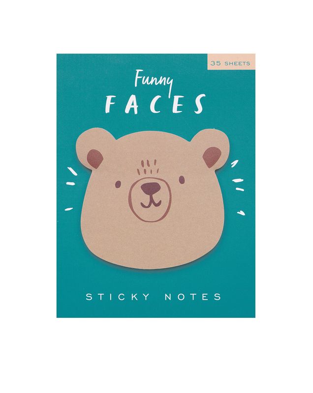 Funny Faces Sticky notes - Bear