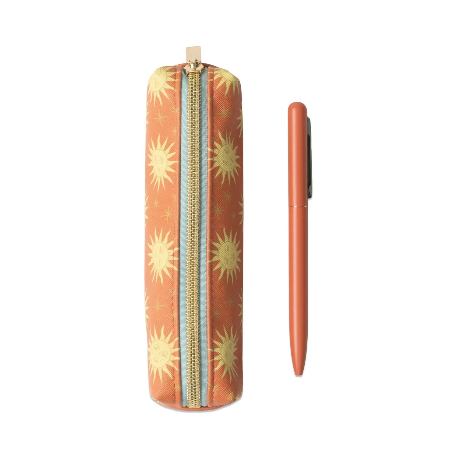 Pen &amp; Pouch Terracota Sun