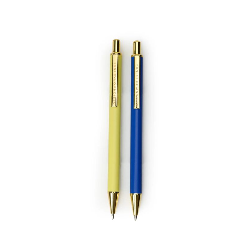 Mechanical Pencils Cobalt + Citron