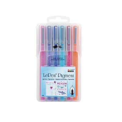 Le Pen Pigment set de 6 - Jewel