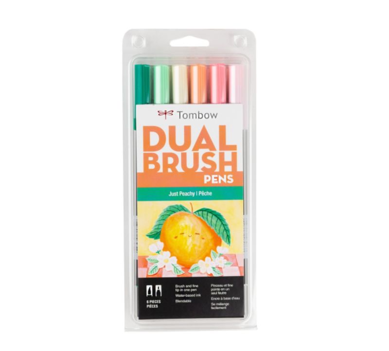 Tombow Dual 6 just Peachy