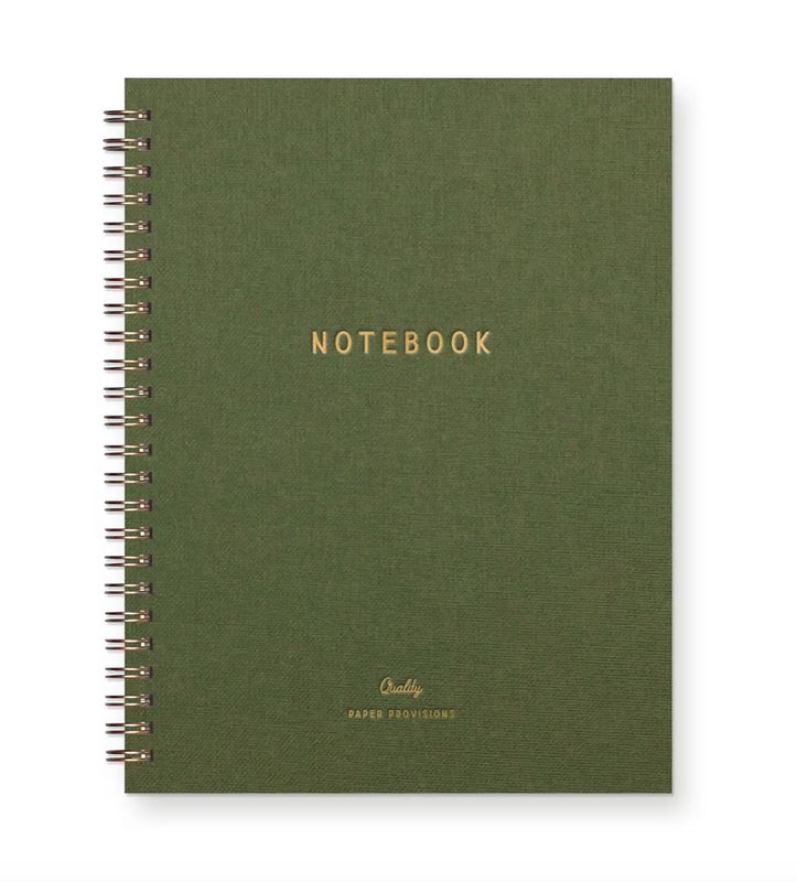 Signature Notebook Journal Forest Green