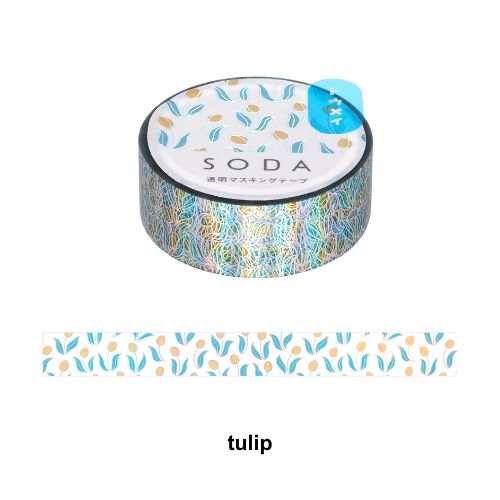Soda Washi Tape - Tulip