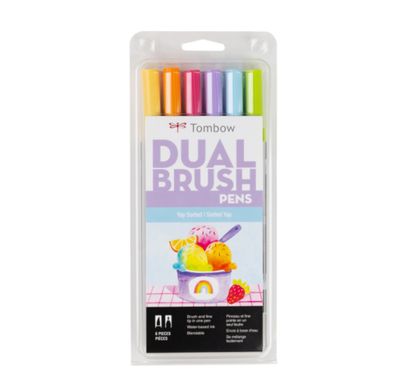Tombow Dual 6 Yay Sorbet