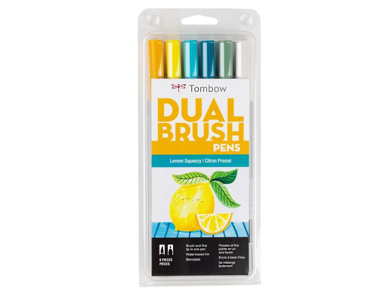 Tombow Dual 6 Lemon Squeezy